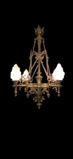 Art nouveau prachtige kroonluster, Huis en Inrichting, Lampen | Kroonluchters, Ophalen