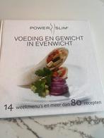 POWER SLIM : voeding en gewicht in evenwicht, Boeken, Ophalen of Verzenden, Gelezen, Gezondheid en Conditie