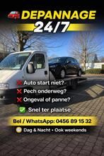 24/7 takelwagen depannage autotransport 0456 89 15 32, Autos : Divers, Tuning & Styling, Enlèvement