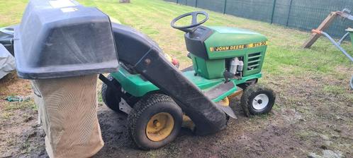 John Deere STX30 tractor, Tuin en Terras, Zitmaaiers, Gebruikt, Minder dan 90 cm, Elektrische starter, Opvangzak, Opvangbak, Versnellingen