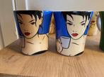 koffie tas kop  senseo pop art - luc verschuuren, Ophalen of Verzenden