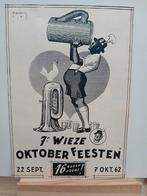 Wieze Oktoberfeesten 1962, Verzamelen, Biermerken, Ophalen of Verzenden, Zo goed als nieuw