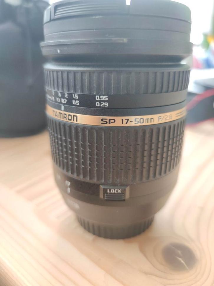 TAMRON SP 18-50MM f2.8 canon, Audio, Tv en Foto, Foto | Lenzen en Objectieven, Gebruikt, Zoom, Ophalen of Verzenden