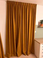 Gordijnen okergeel 100% verduisterend Kwantum, Ophalen of Verzenden, Zo goed als nieuw
