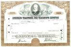 American Telephone and Telegraph (AT&T) Company 1971, 1970 à nos jours, Certificat d'action, Enlèvement ou Envoi