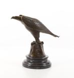 Prachtig Bronzen Standbeeld Van Een Adelaar GRATIS LEVERING, Antiek en Kunst, Antiek | Brons en Koper, Verzenden, Brons