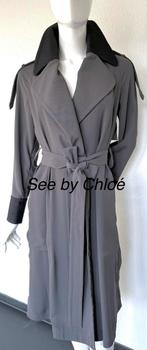 SEE BY CHLOÉ TRENCHCOAT MAAT 34 (NEW €480) ALS NIEUW💖💖💖, Envoi, Comme neuf, Taille 34 (XS) ou plus petite, Brun
