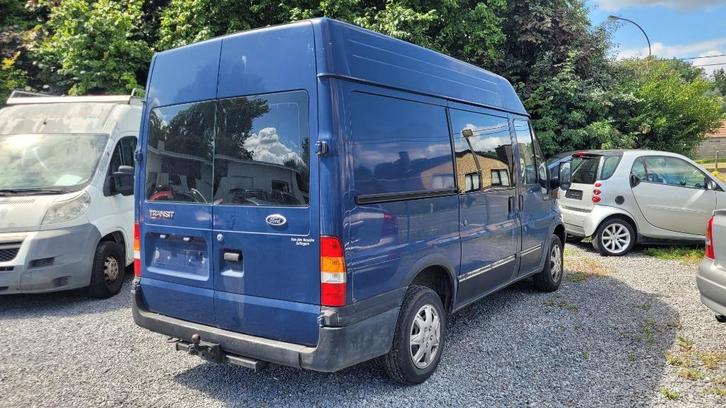 ford transit 2.0td L2H2 TREKHAAK 2004, Auto's, Bestelwagens en Lichte vracht, Bedrijf, Te koop, Airbags, Radio, Schuifdeur, Startonderbreker