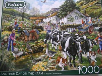 Puzzel 1000 Stuks: Another Day on the Farm 