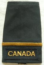 Rang Onderscheiding, Rankslide, Officer Cadet, Canada. 1970s, Verzamelen, Militaria | Algemeen, Ophalen of Verzenden, Landmacht