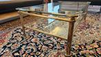 Art deco salontafel met geslepen glas., Huis en Inrichting, Ophalen, Glas