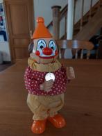 Vintage spaarpot clown met groeiende buik, Antiek en Kunst, Ophalen of Verzenden