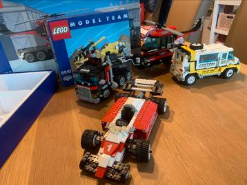 Lego vintage lot Model Team 5510 5540 5550 5590 beschikbaar voor biedingen