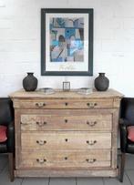 Très jolie grande commode en merisier massif, Enlèvement ou Envoi, Utilisé