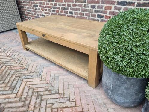 Eiken salontafel cradley, Huis en Inrichting, Tafels | Salontafels, Zo goed als nieuw, Ophalen of Verzenden