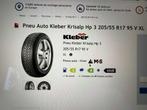 Lot pneus neiges Kleber 205/55 R17, Enlèvement