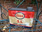 vintage Esso S.L. Super Lubrifiant olieblikje, Verzamelen, Blikken, Ophalen