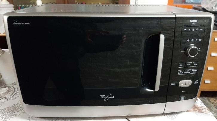 Whirlpool VT 265 - Micro-ondes - Pose libre, Electroménager, Micro-ondes, Utilisé, À Poser, Moins de 45 cm, Gril, Enlèvement