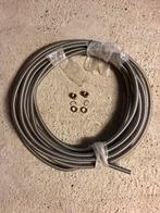 20 M INOX flexibel diameter 20 + koppelingen, Doe-het-zelf en Bouw, Ophalen, Inox