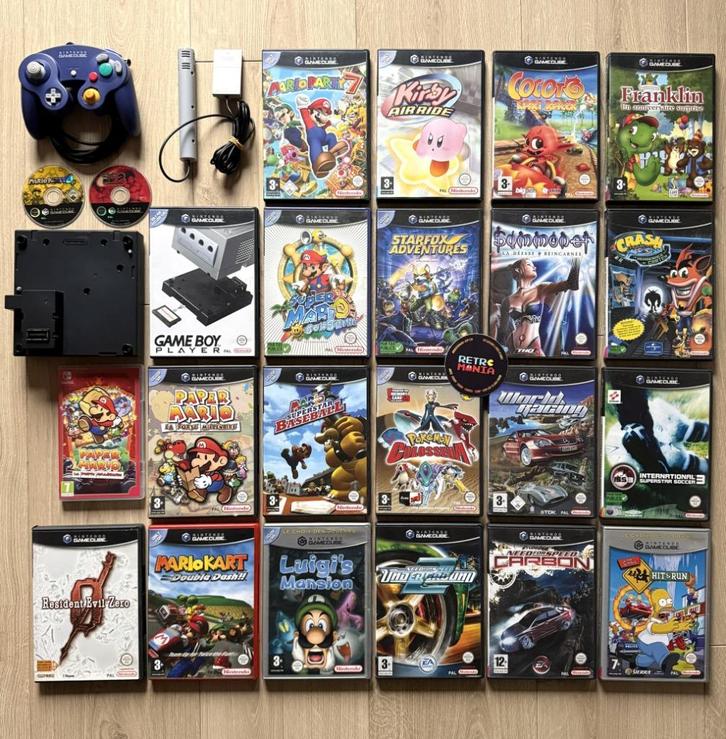 Nintendo Gamecube-spellen + accessoires, Games en Spelcomputers, Games | Nintendo GameCube, Zo goed als nieuw, Ophalen of Verzenden