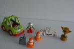 duplo racewagen, Kinderen en Baby's, Speelgoed | Duplo en Lego, Ophalen of Verzenden, Zo goed als nieuw, Duplo