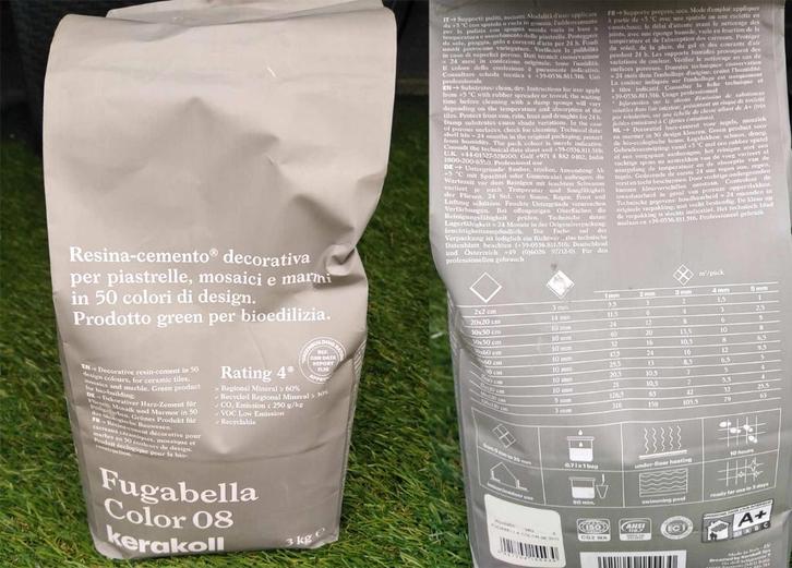 Joint carrelage murale (gris clair), Bricolage & Construction, Dalles & Carrelages, Utilisé, Carrelage mural, Enlèvement