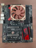 msi Z170A Gaming M5+ i5 6600 + noctua cpu cooler, Computers en Software, Ophalen, LGA 1151, DDR4, Zo goed als nieuw