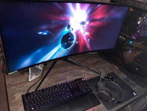 Dell Alienware AW3418DW 34inch Gaming monitor !, Informatique & Logiciels, Moniteurs, Comme neuf, DisplayPort, HDMI, USB-C, Gaming