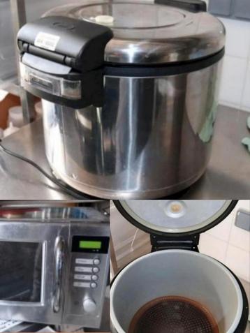 ✓Lot 1 BARTSCHER 8L Cuiseur à Riz + 1 SHARP Micro-ondes, Enlèvement