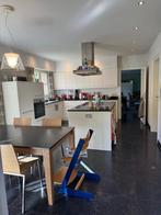 Warm witte keuken met granieten werkblad, Ophalen, Gebruikt, Hoekkeuken, Graniet of Steen