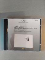 Cd. John Cage. Works for piano & prepared piano., Ophalen of Verzenden, Zo goed als nieuw