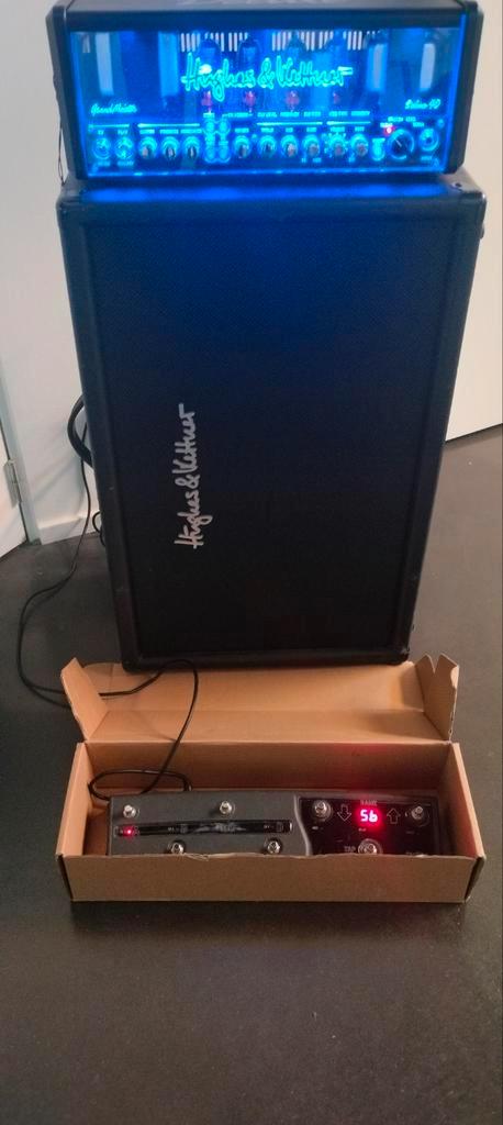 Hughes & Kettner GrandMeister Deluxe 40W met accessoires, Muziek en Instrumenten, Versterkers | Bas en Gitaar, Gebruikt, Ophalen
