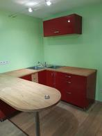 Kitchenette Ikea en bon état, Maison & Meubles, Rouge, 150 à 200 cm, Enlèvement, Utilisé