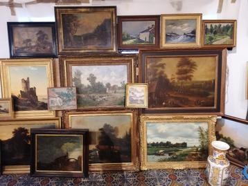 Schilderijen, tekeningen & antieke objecten beschikbaar voor biedingen