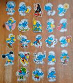 De Smurfen 23 stickers Introduct 1983 Peyo Schtroumpfs, Verzamelen, Ophalen of Verzenden, Smurfen, Zo goed als nieuw, Plaatje, Poster of Sticker