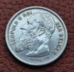 2 Francs  1909.  Leopold ll, Enlèvement ou Envoi, Monnaie en vrac, Argent, Argent