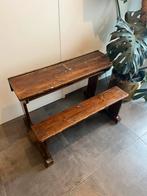 Oude schoolbank, Enlèvement