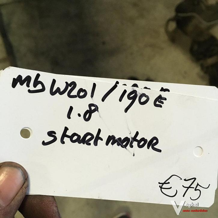 Mercedes W201 1.8 Startmotor, Auto-onderdelen, Motor en Toebehoren, Gebruikt, Ophalen of Verzenden