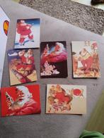 Oude postkaarten coca Cola kerstman, Verzamelen, Verzenden