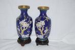 chinese vaas blauw 2x, Antiquités & Art, Antiquités | Vases, Enlèvement