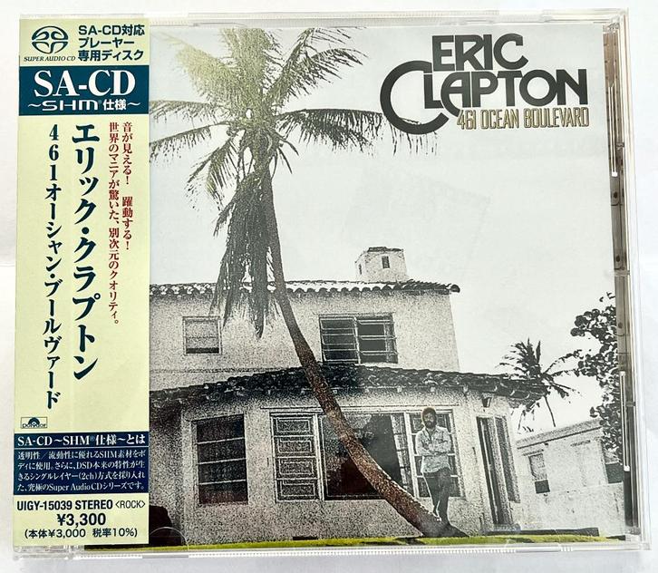 SACD SHM Eric Clapton 461 Ocean Boulevard Japan Nieuw sealed, CD & DVD, CD | Rock, Neuf, dans son emballage, Enlèvement ou Envoi