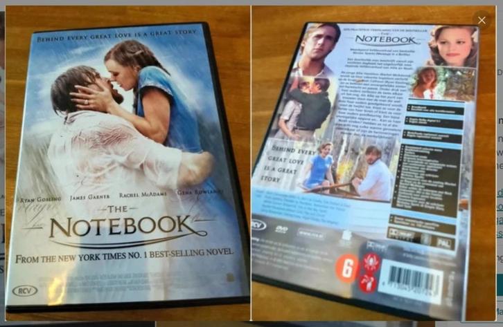 Dvd the notebook, CD & DVD, DVD | Drame, Comme neuf, Envoi