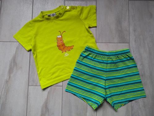 ★ M74 - Zomerpyjama Woody thema rups, Kinderen en Baby's, Babykleding | Maat 74, Zo goed als nieuw, Jongetje, Nacht- of Onderkleding