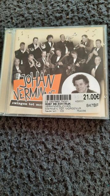 CD JOHAN VERMINNEN Swingen tot morgenvroeg (2001) beschikbaar voor biedingen