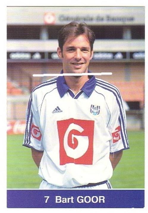 RSC Anderlecht / Foto 7 Bart Goor / RSCA, Verzamelen, Sportartikelen en Voetbal, Gebruikt, Spelerskaart, Verzenden