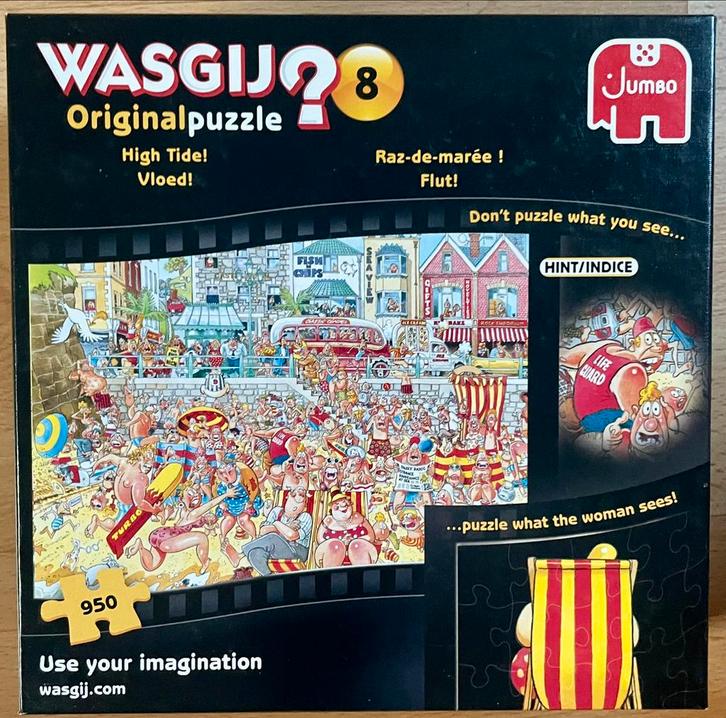 Wasgij Original Destiny Mystery 12 puzzels 950 of 1000 stuks, Hobby en Vrije tijd, Denksport en Puzzels, 500 t/m 1500 stukjes