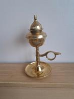 Lampe huile pétrole Bronze Laiton Ancien, Antiquités & Art, Antiquités | Bronze & Cuivre, Enlèvement ou Envoi