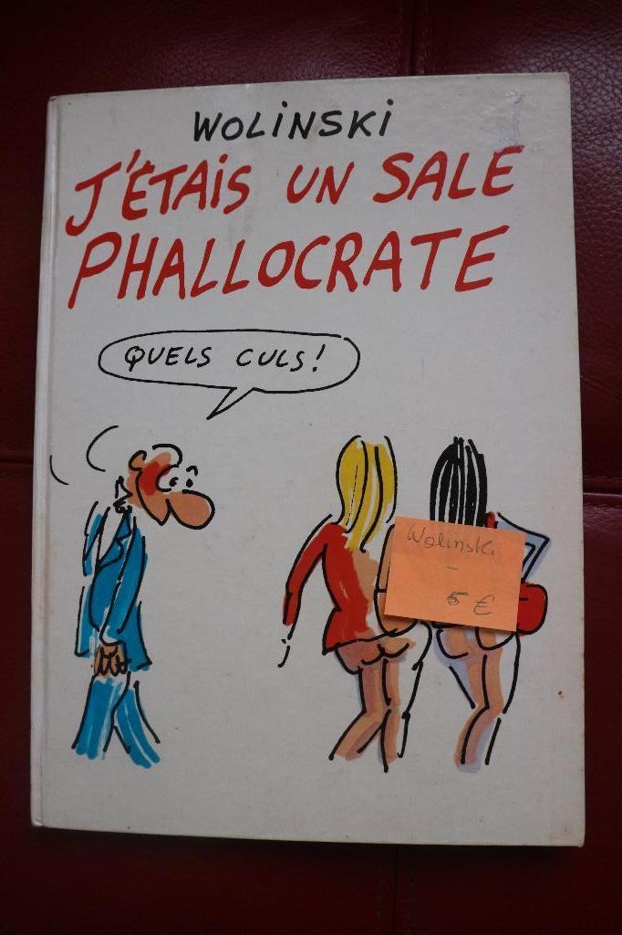 Bd voor volwassenen WOLINSKI-phallocraat, Boeken, Stripverhalen, Eén stripboek, Ophalen of Verzenden