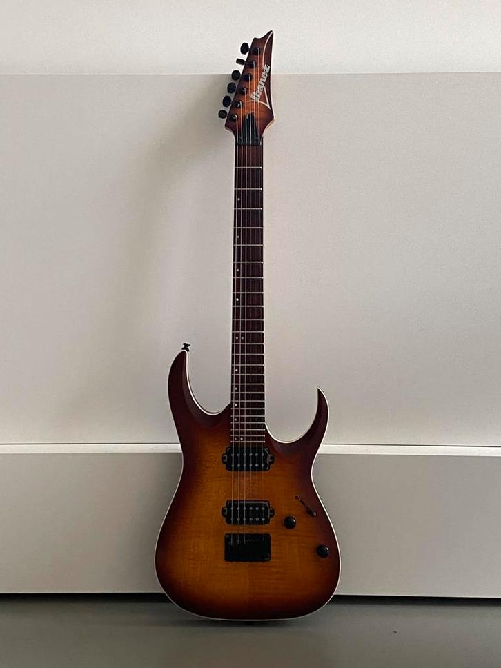 Ibanez RGA42FM-DEF Standard 2017 - Dragon Eye Burst Flat, Musique & Instruments, Instruments à corde | Guitares | Électriques