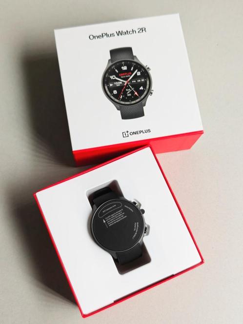 OnePlus Watch 2R Brand New Unused +2 Years Warranty, Handtassen en Accessoires, Smartwatches, Nieuw, Android, Zwart, Afstand, Calorieverbanding